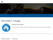 Tablet Screenshot of moto-riders.ch